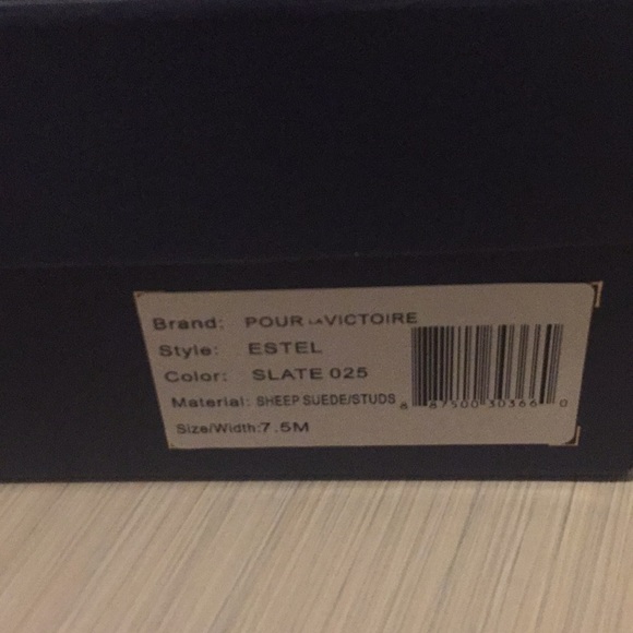 Pour La Victoire Estel Slate 025 boots - Picture 2 of 7